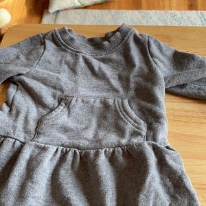 Casual sweatshirt dress